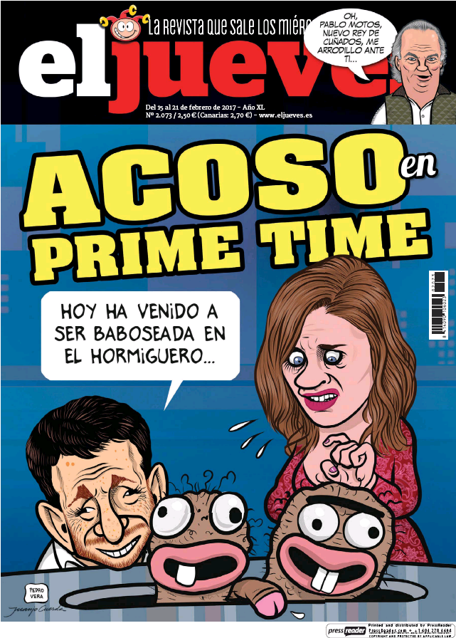 JUEVES portada 15 de Febrero 2017