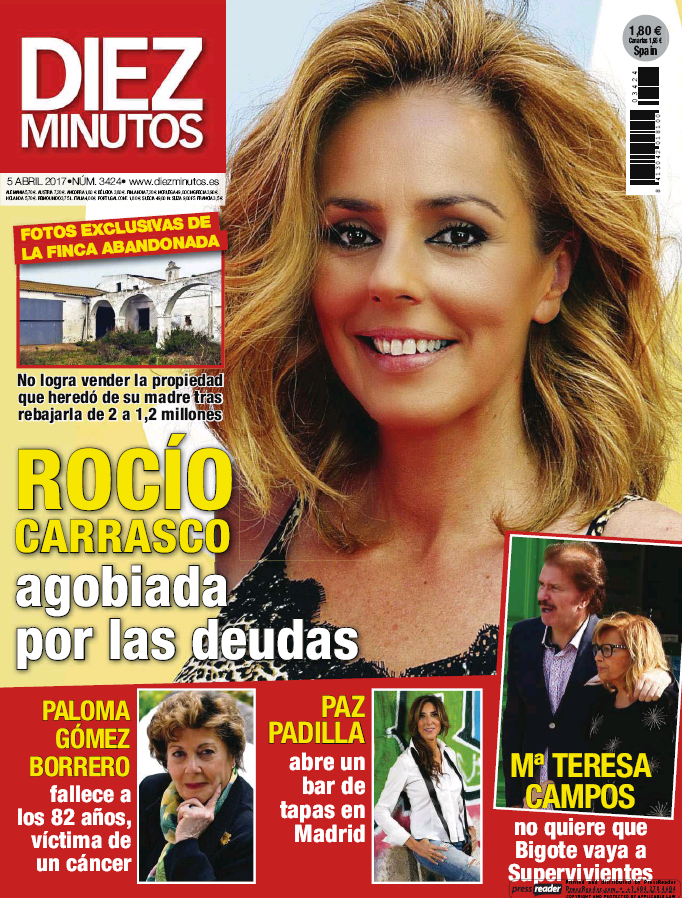 DIEZ MINUTOS portada 29 de Marzo 2017