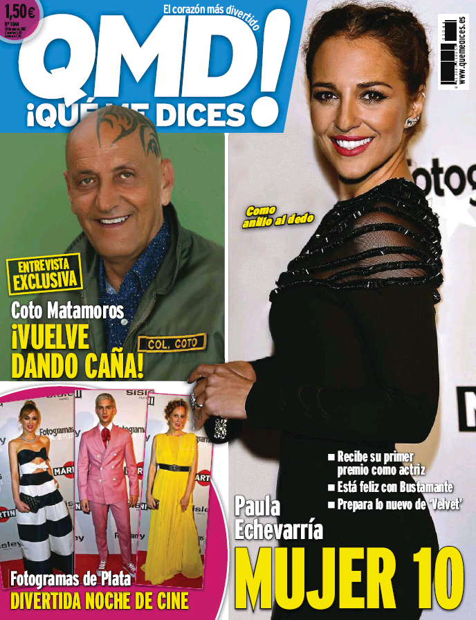 QUE ME DICES portada 12 de Marzo 2017