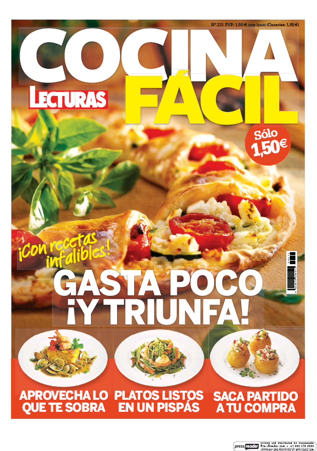 COCINA FACIL portada Marzo 2017