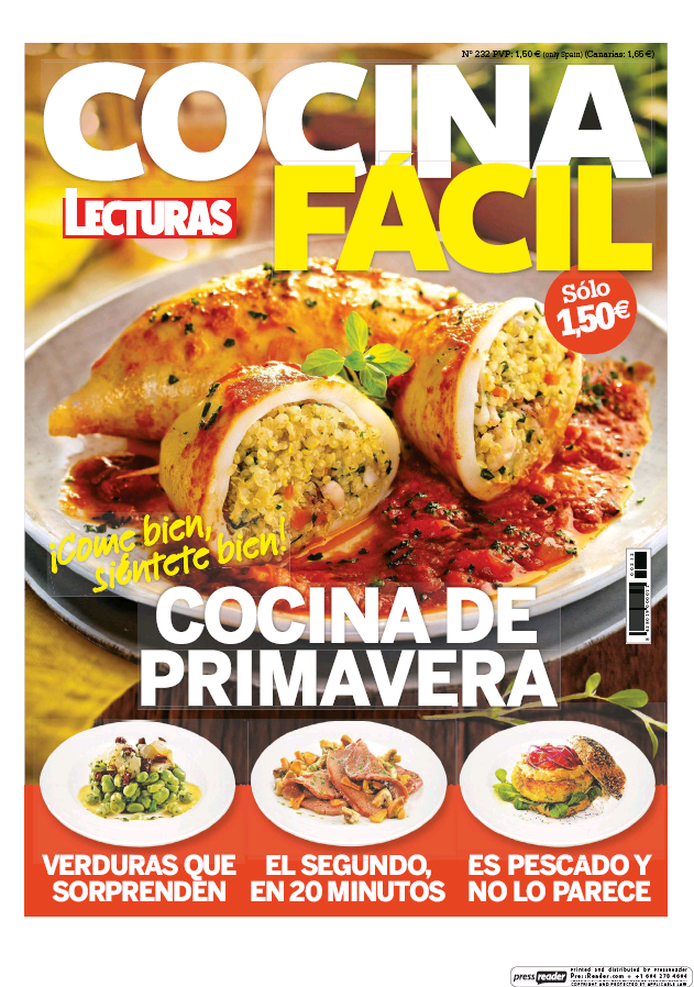 COCINA FACIL portada Abril 2017