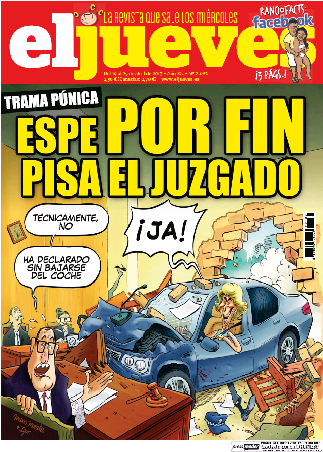 JUEVES portada 19 de Abril 2017