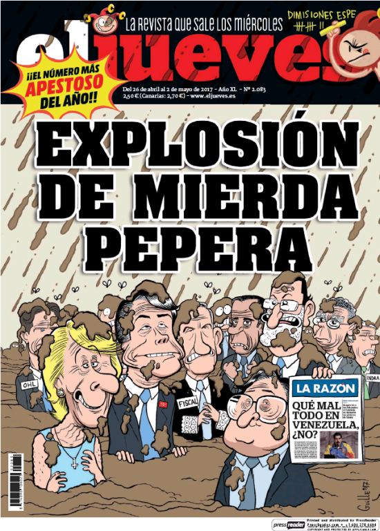JUEVES portada 26 de Abril 2017