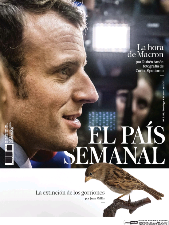 PAIS SEMANAL portada 9 de Abril 2017