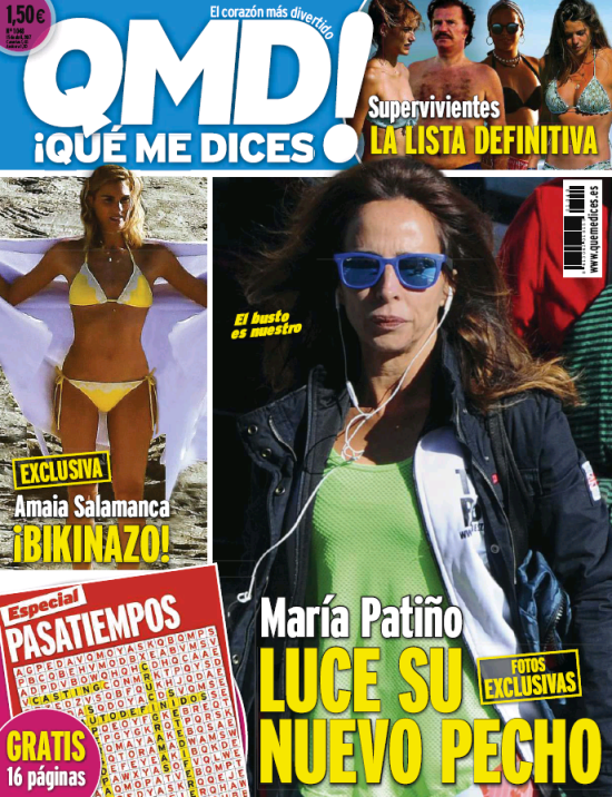 QUE ME DICES portada 10 de Abril de 2017