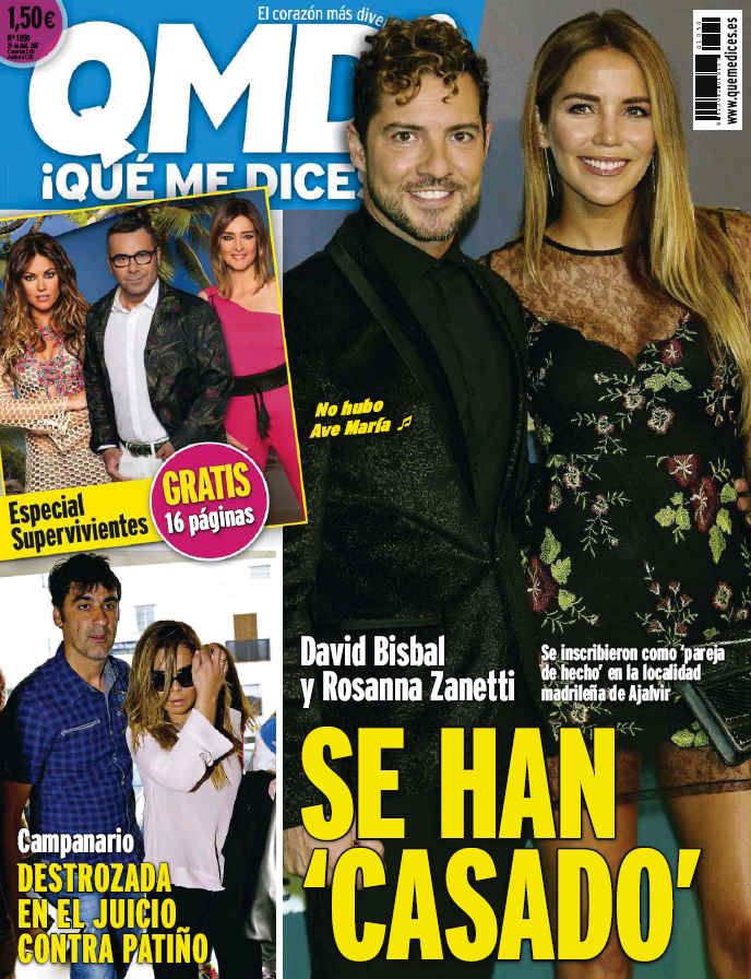 QUE ME DICES portada 24 Abril 2017