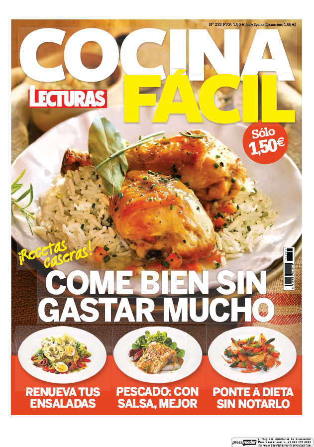 COCINA FACIL portada Abril 2017