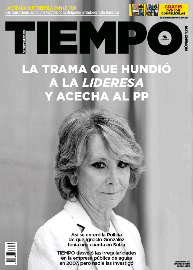 TIEMPO portada 30 de Abril 2017