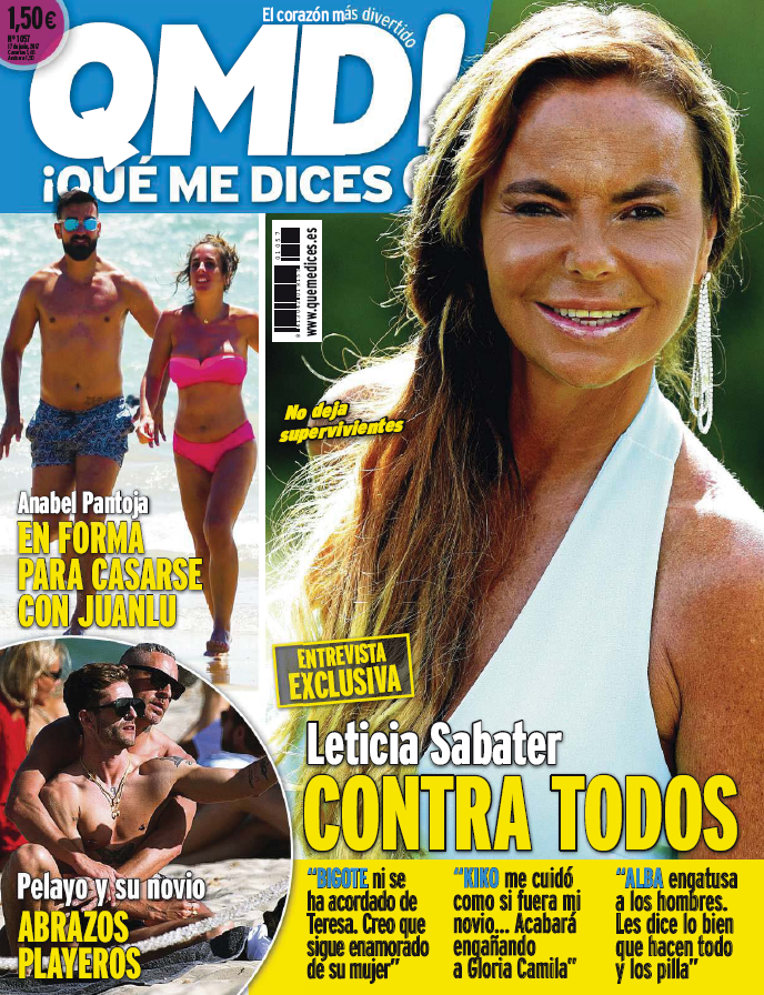 QUE ME DICES portada 12 de Junio 2017