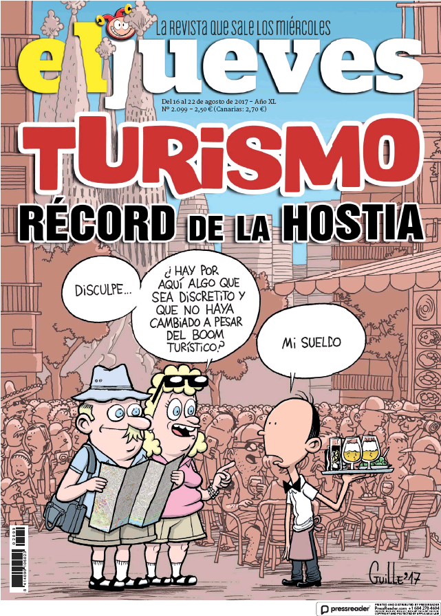 JUEVES portada 16 de Agosto 2017
