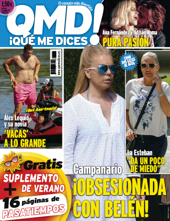 QUE ME DICES portada 21 de Agosto 2017