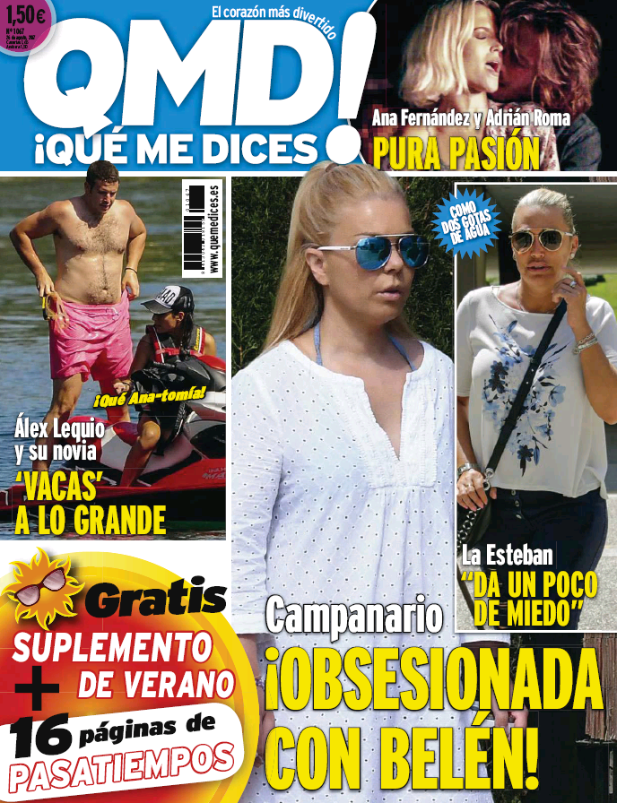 QUE ME DICES portada 21 de Agosto 2017